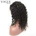 Lace Front Human Hair Wigs 250 Density Deep Wave Front Lace Wig